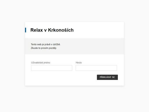 www.krkonoserelax.cz