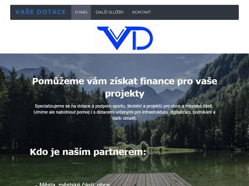 www.vasedotace.cz