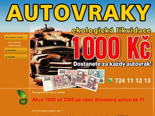 www.autovrakylovosice.cz