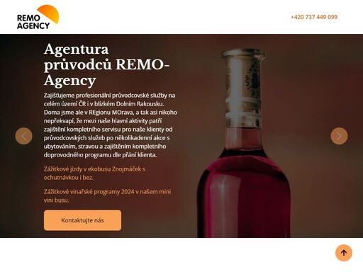 remo-agency - agentura průvodců. průvodcovské služby a autodoprava.