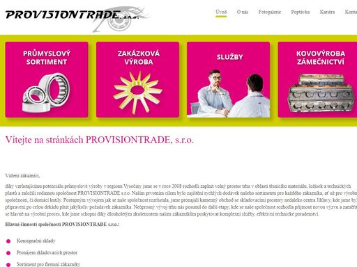 www.provisiontrade.cz