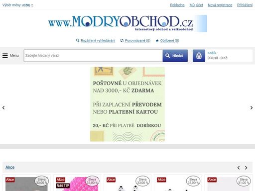 www.modryobchod.cz