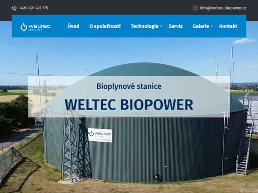 weltec biopower - bioplynové stanice
