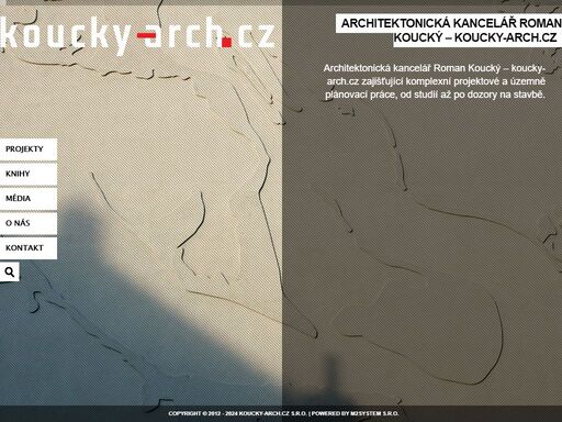 koucky-arch.cz je architektonická kancelář zajišťující komplexní projektové a územně plánovací práce, od studií až po dozory na stavbě.