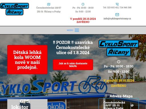 www.cyklosportricany.cz