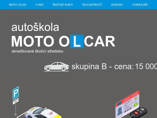 stránky autoškoly olcar spol. s r. o. olomouc. na stránkách najdete informace o řidičských průkazech, elektronickou přihlášku k výcviku a kontakt na nás.
