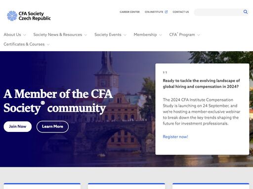 the site home page