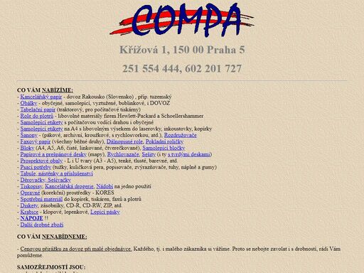 www.compa.cz