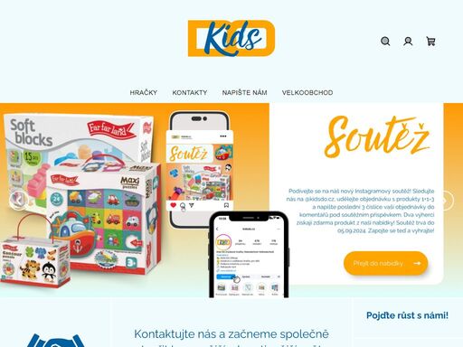 kidsdo.cz nabízí široký sortiment dětských hraček a kreativních sad pro rozvoj logiky, motoriky a kreativity.