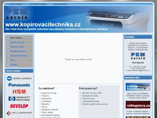 www.kopirovacitechnika.cz