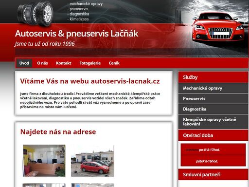 www.autoservis-lacnak.cz