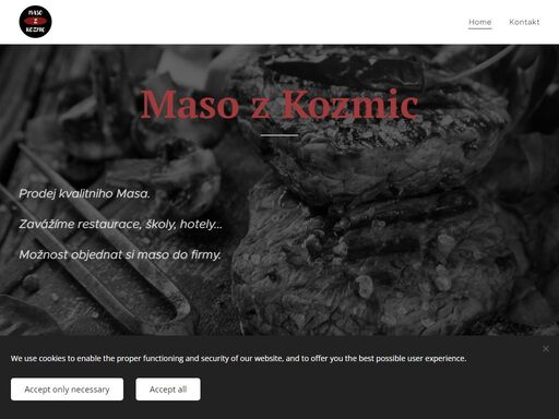 www.maso-z-kozmic.cz