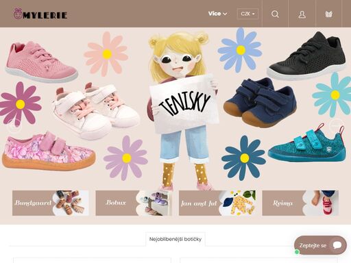 homepage dětské botičky | barefoot boty pro děti | designové barefoot botičky pro všechny dětičky | bobux | jack and lily | bundgaard | oldsoles | jan and jul