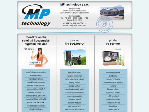mp technology,elektro,zelezarstvi