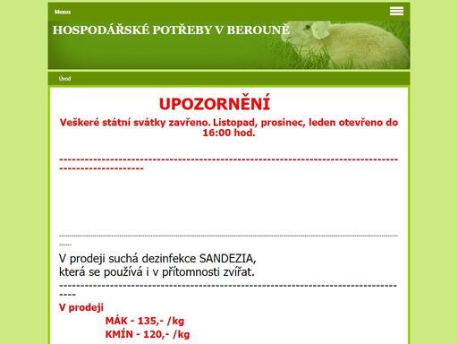 www.hospodarske-potreby-huckova.cz