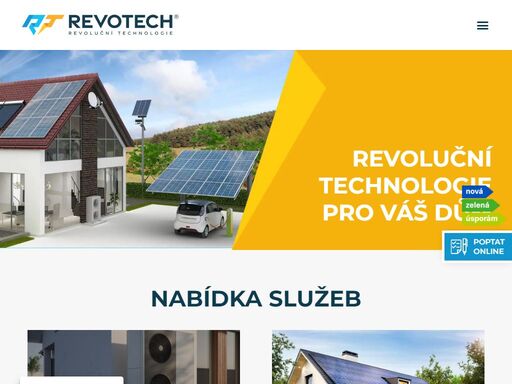 jsme ryze česká společnost se sídlem kroměříži. navrhujeme, instalujeme a servisujeme tepelná čerpadla, klimatizace, fotovoltaiky a rekuperace.