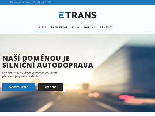 naší doménou je silniční autodoprava…