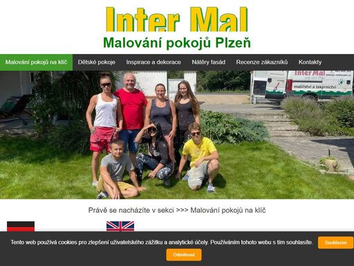 malování pokojů plzeň