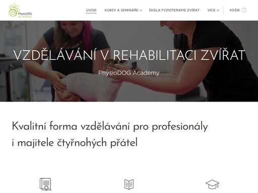 kurzy veterinární fyzioterapie