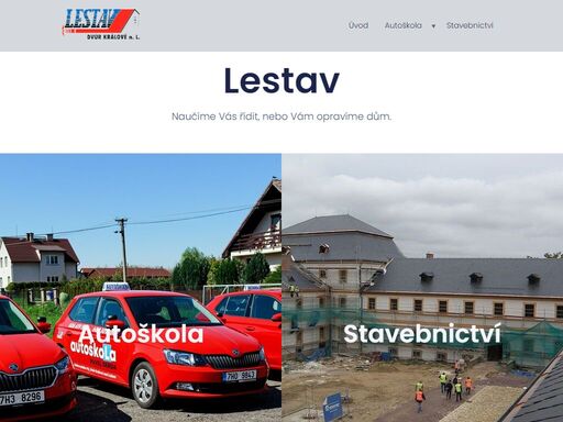 v naší autoškole učíme řídit už or roku 1990. naši zkušení učitelé vás připraví nejen na zkoušky, ale i na běžný život za volantem. ve stavební divizi se zaměřujeme se na opravy historických objektů a památek.