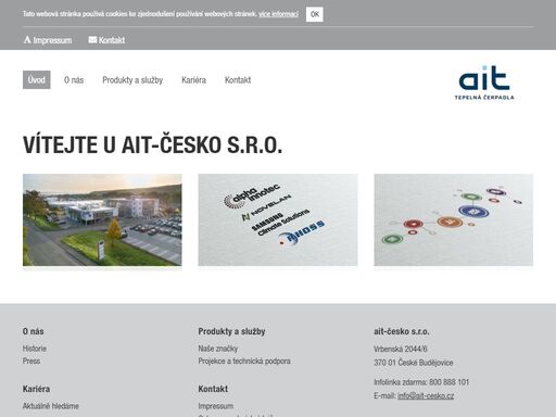 hledáte komplexní řešení v oblasti vytápění a chlazení? ait-česko je oficiálním distributorem tepelných čerpadel alpha innotec a klimatizací samsung.