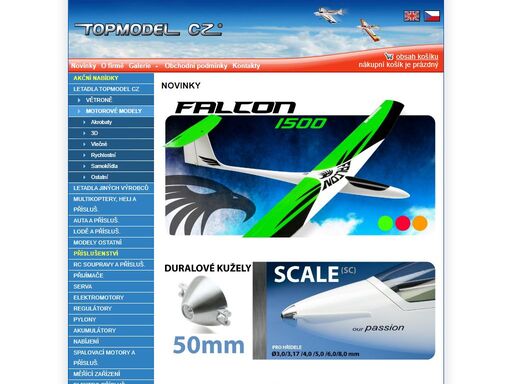 topmodel cz, production of airplane models first-class quality.