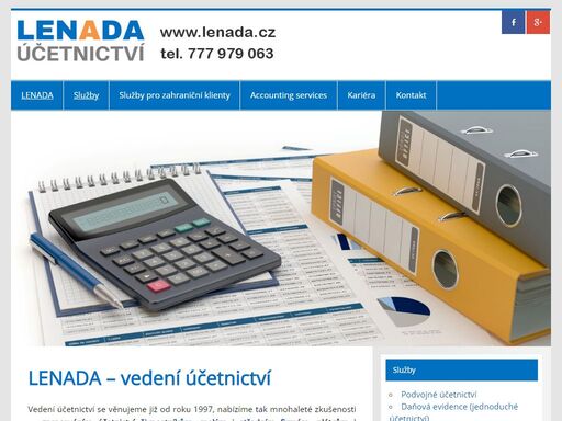 vedení účetnictví se věnujeme již od r. 1997 a nabízíme profesionální zpracování účetnictví živnostníkům, malým i středním firmám, plátcům i neplátcům dph.