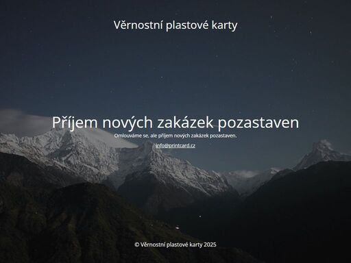 výroba slevových a věrnostních, plastových karet