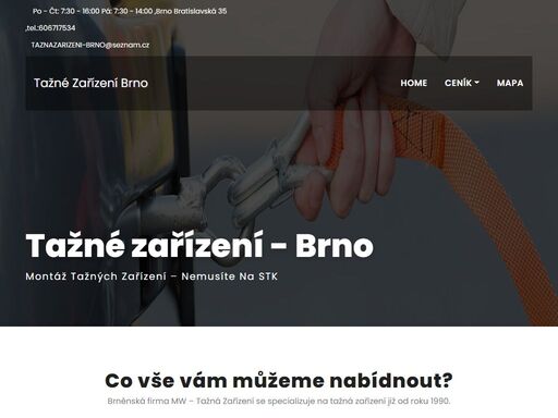 mw tažné zařízení brno
