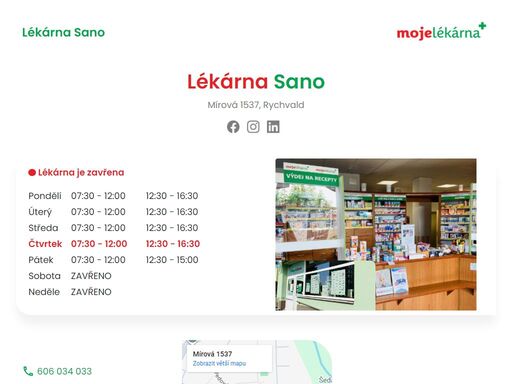 už více než deset let moje lékárna sdružuje nezávislé lékárníky.