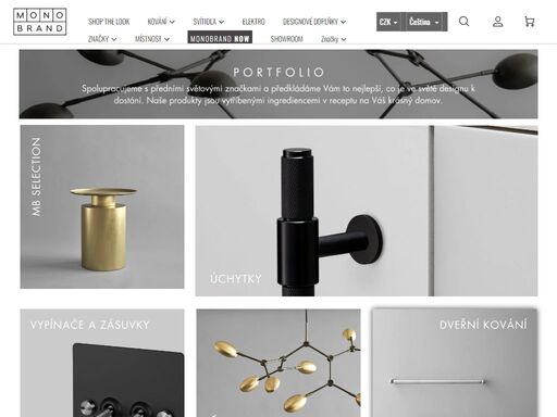 monobrand concept shop interior design. monobrand je unikátním koktejlem předních značek, designových stálic i skrytých pokladů. v našem portfoliu najdete osobité designy vypínačů, pečlivě vybraná dekorativní svítidla, jedinečné řady dveřních klik a nábytkového kování a prémiové domovní komunikační systémy. přinášíme…