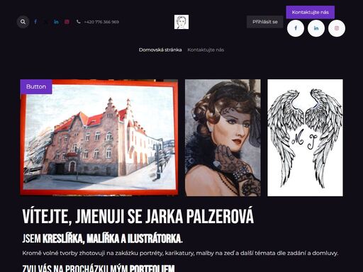 kresba, malba, autorská tvorba, obrazy, kresby, karikatury