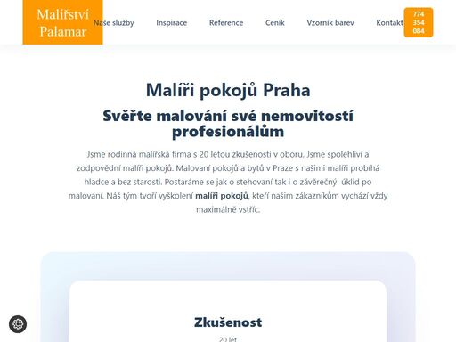 profesionální malíři pokojů v praze s 20letou zkušeností. zajistíme hladké malování bez starostí za rozumné ceny. kontaktujte nás dnes. malířství praha.