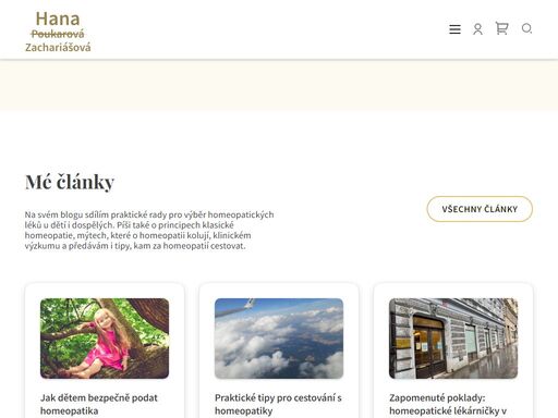 tvořím, píši a přednáším o tom, jak být zdravý za pomoci homeopatie a života bez chemie