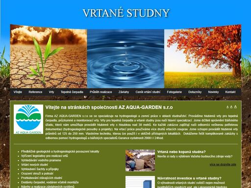vrtání studní pardubice, vrtané studny pardubice, kopané studny pardubice, tepelná čerpadla pardubice, hydrogeologický průzkum pardubice