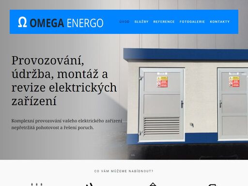 provozování, údržba, montáž a revize elektrických zařízení vn a nn. nepřetržitá pohotovost a řešení poruch.