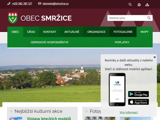oficiální stránky obce