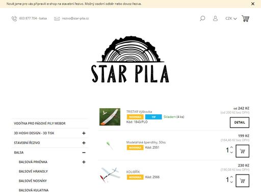 řezivo & modelařina