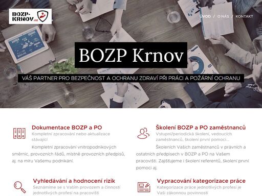 kompletní zpracování nebo aktualizace stávající