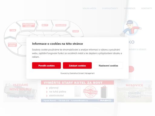 jsme komplexní dodavatel staveb a služeb pro technická zařízení budov a inženýrské stavby. realizujeme také bezvýkopové opravy kanalizací a zemní protlaky.