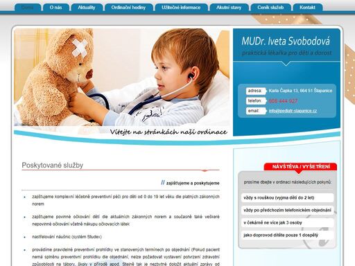 pediatr šlapanice