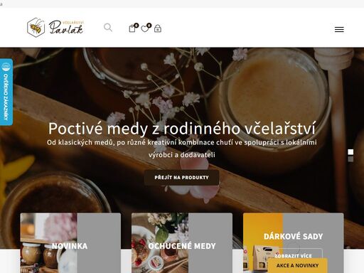 včelařství pavlák - prodej medu a jiných včelích produktů