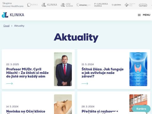 klinika jl-as je ambulantním pracovištěm s garancí kvality, profesionality a špičkového vybavení. sdružuje široké spektrum odborností od neurologie přes obezitologii až po kožní oddělení a nachází se na praze 13.
