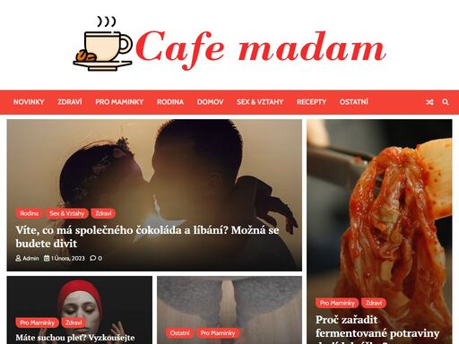 každý žena potřebuje svojí chvilku na kafe a nejlepší je strávit ji u dobrého čtení, které u nás najdete.