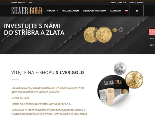 zabýváme se výkupem zlatých mincí, šperků a různých produktu ze zlata a stříbra. nabízíme vám také prodej investičního zlata a stříbra. e-shop silverigold.