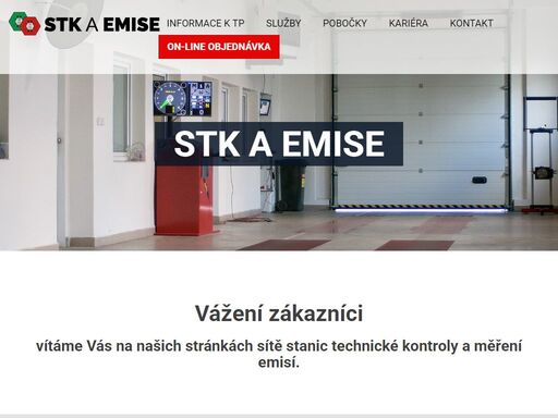 síť stanic technické kontroly a stanice měření emisí