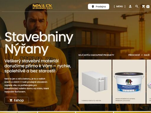 není to jen o zdi a betonu, je to o vašich snech a vizích! v naší prodejně stavebnin v nýřanech najdete vše, co potřebujete pro transformaci vašeho domu na místo, které nazýváte domovem.
