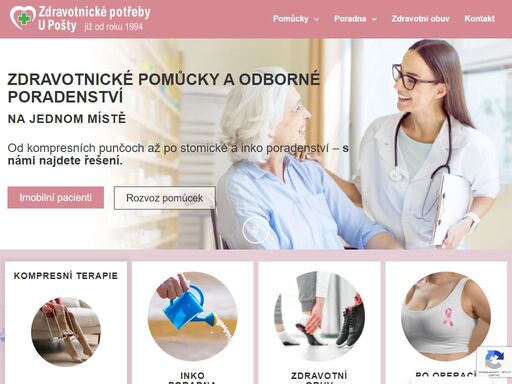 zdravotnické pomůcky a odborné poradenství na jednom místě. od kompresních punčoch až po stomické a inko poradenství – s námi najdete řešení.