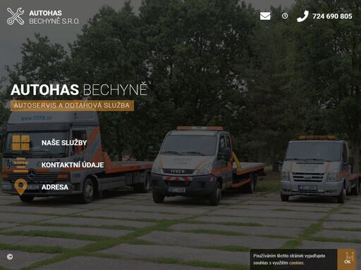 nabízíme služby autoservisu, pneuservisu, odtahové služby a asistenční pomoc při poruchách na vozidle. autohas bechyně s.r.o. sídlí v bechyni.