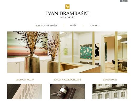 advokátní kancelář mgr. ivan brambaški patří mezi dlouhodobě etablované advokátní kanceláře v české republice. 